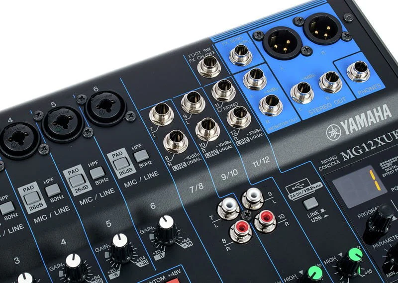 YAMAHA MG12XUK MESA DE MEZCLAS 12 CANALES CON EFECTOS Y USB - Image 8