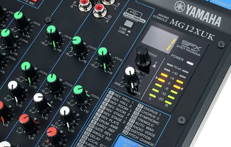 YAMAHA MG12XUK MESA DE MEZCLAS 12 CANALES CON EFECTOS Y USB - Image 9