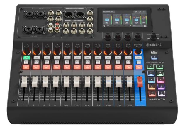 YAMAHA MGX12B MESA DE MEZCLAS 12 CANALES NEGRA - Image 3