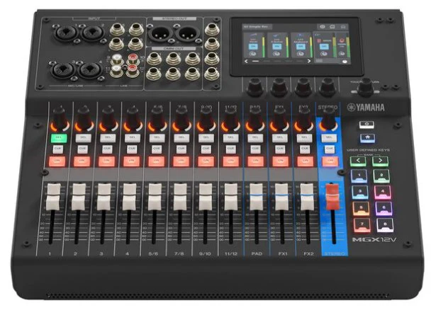 YAMAHA MGX12VB MESA DE MEZCLAS 12 CANALES NEGRA - Image 3