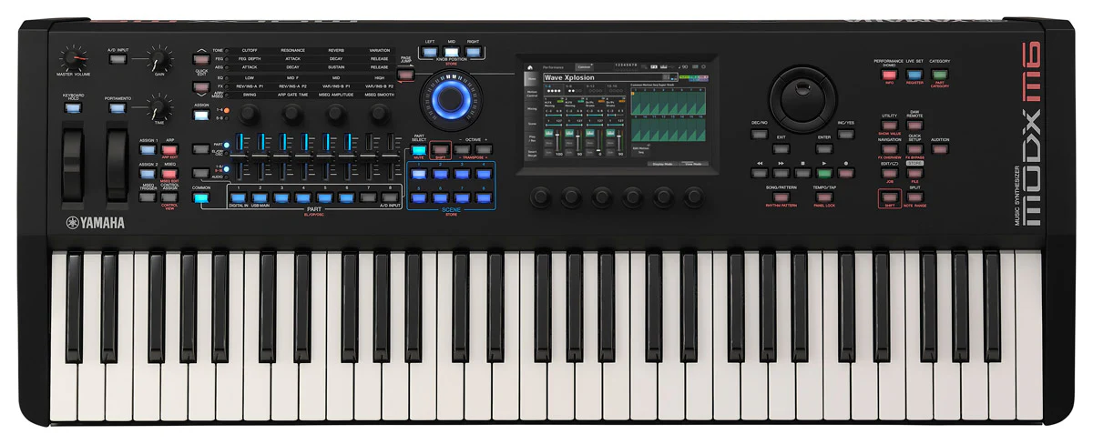 YAMAHA MODX M6 TECLADO SINTETIZADOR 61 TECLAS