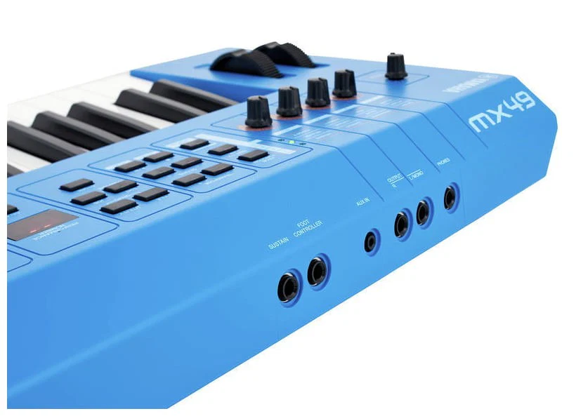 YAMAHA MX49IIBU V2 TECLADO SINTETIZADOR AZUL - Image 6
