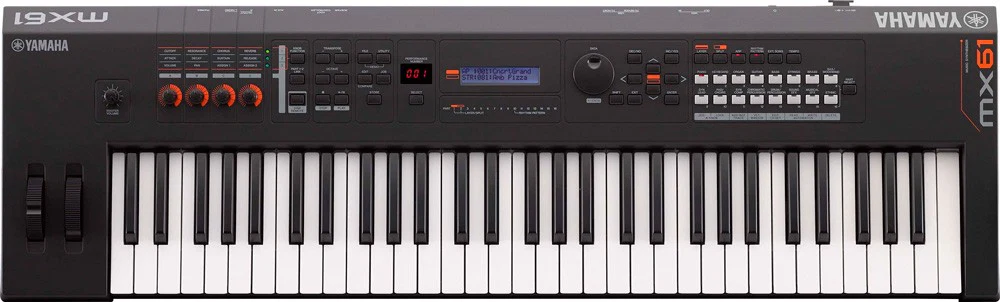 YAMAHA MX61IIBL V2 TECLADO SINTETIZADOR NEGRO