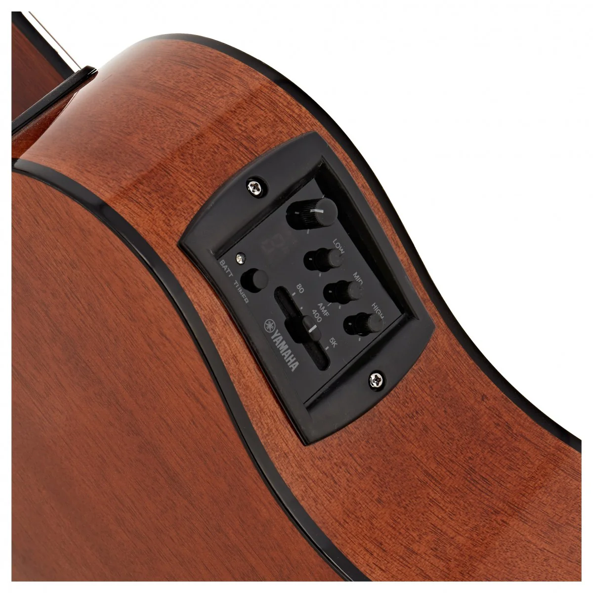 YAMAHA NTX1 BS GUITARRA ELECTROACUSTICA NYLON BROWN SUNBURST - Image 10