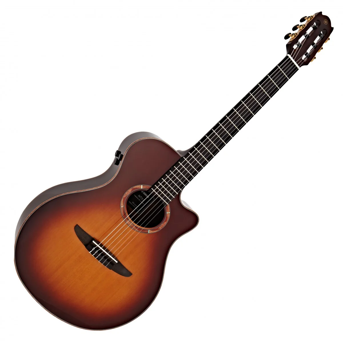 YAMAHA NTX3 BSB GUITARRA ELECTROACUSTICA NYLON BROWN SUNBURST - Image 10