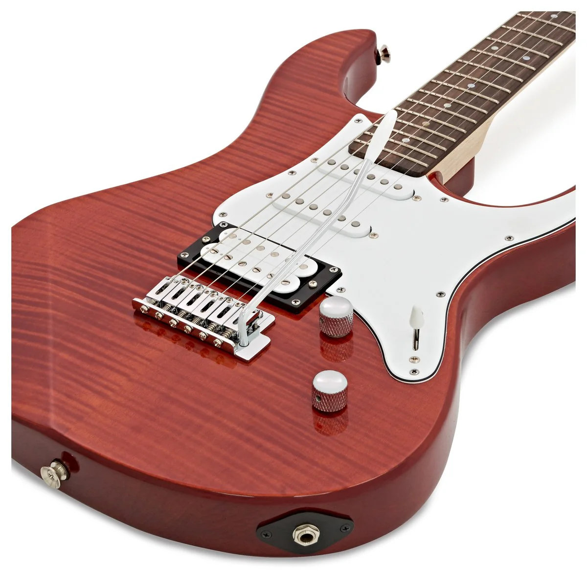 YAMAHA PACIFICA 212VFM CBR GUITARRA ELECTRICA FLAMED MAPLE CARAMEL BROWN - Image 4