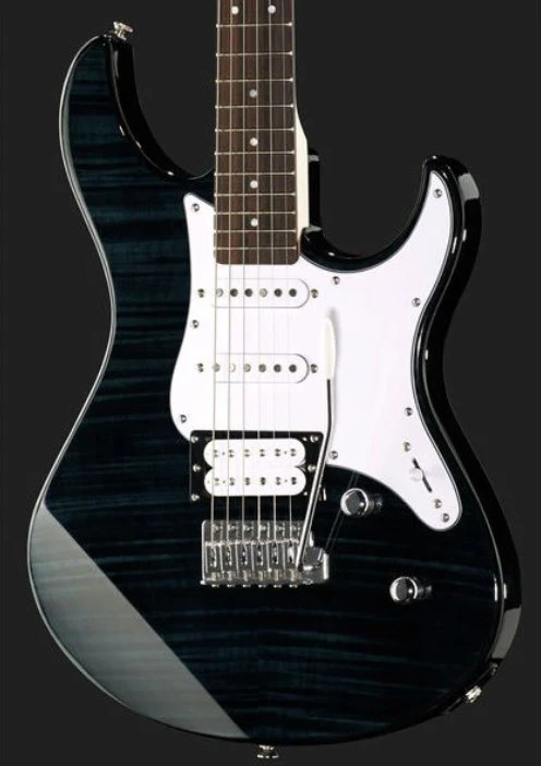 YAMAHA PACIFICA 212VFM TBL GUITARRA ELECTRICA FLAMED MAPLE TRANSLUCENT BLACK - Image 11