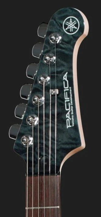 YAMAHA PACIFICA 212VQM TBL GUITARRA ELECTRICA QUILTED MAPLE TRANSLUCENT BLACK - Image 13