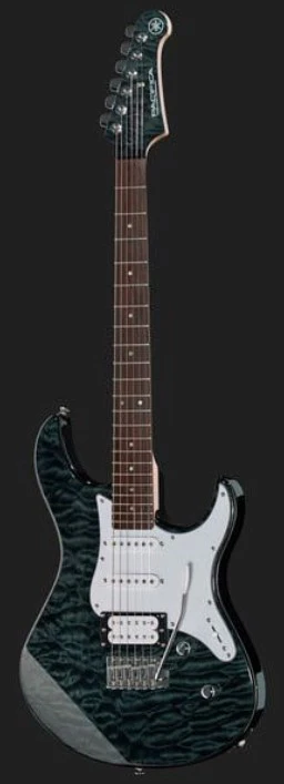YAMAHA PACIFICA 212VQM TBL GUITARRA ELECTRICA QUILTED MAPLE TRANSLUCENT BLACK - Image 9