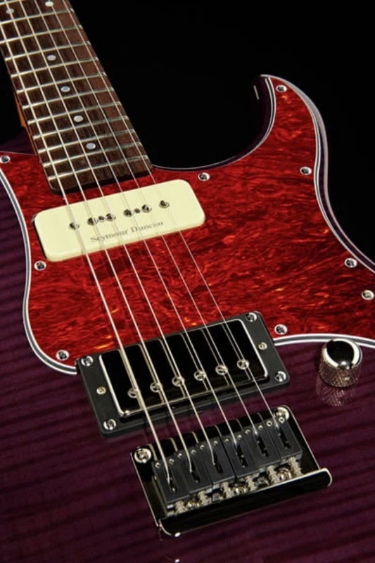 YAMAHA PACIFICA 611HFM GUITARRA ELECTRICA TRANSPARENT PURPLE - Image 13