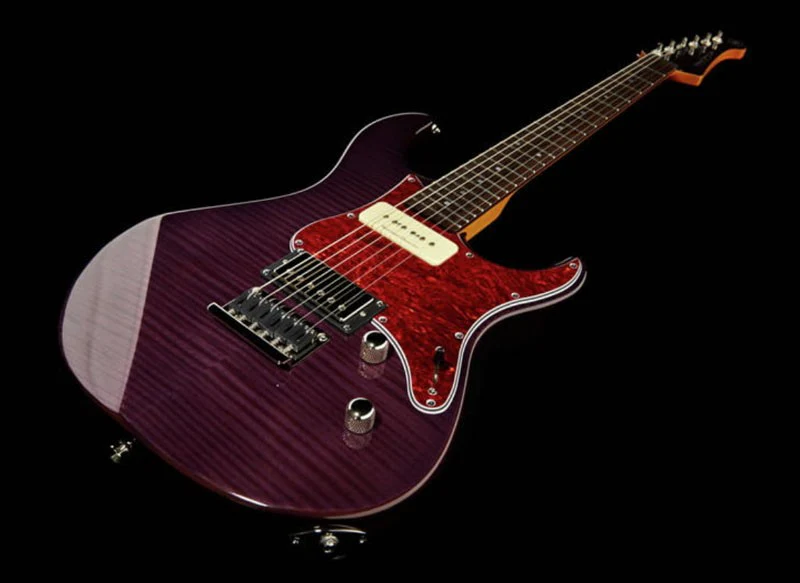 YAMAHA PACIFICA 611HFM GUITARRA ELECTRICA TRANSPARENT PURPLE - Image 14