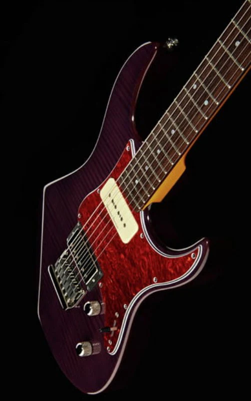 YAMAHA PACIFICA 611HFM GUITARRA ELECTRICA TRANSPARENT PURPLE - Image 15