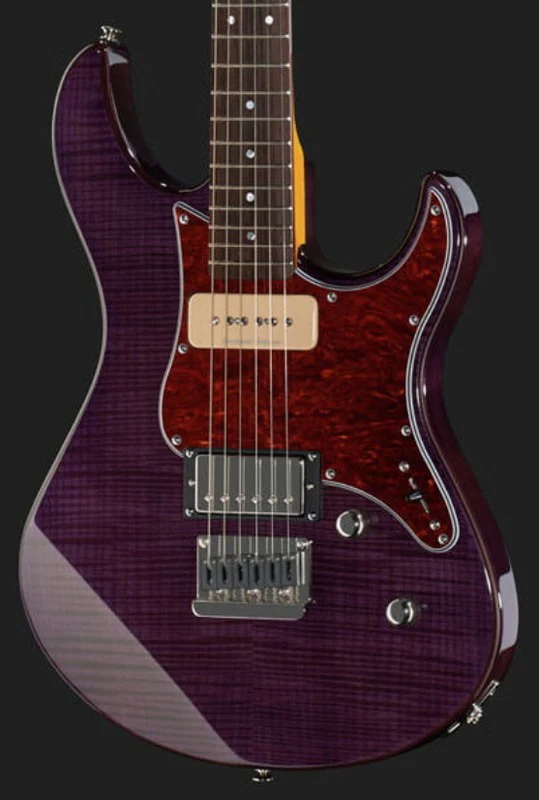 YAMAHA PACIFICA 611HFM GUITARRA ELECTRICA TRANSPARENT PURPLE - Image 9