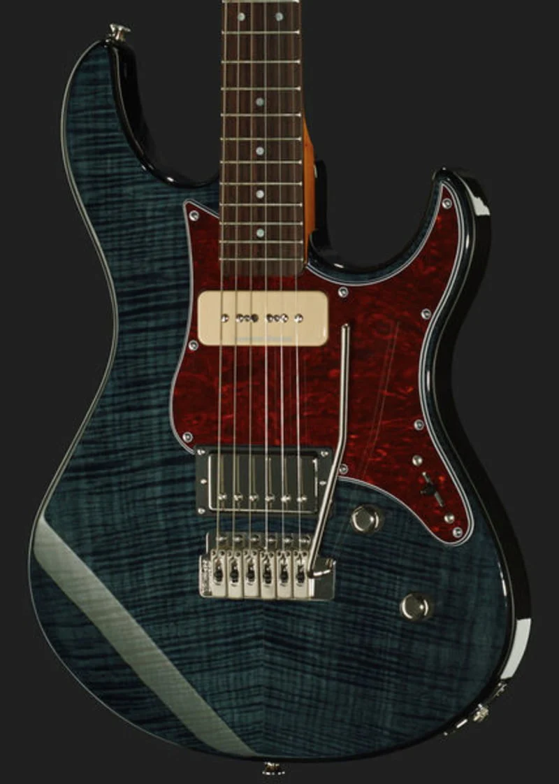 YAMAHA PACIFICA 611VFM TBL GUITARRA ELECTRICA TRANSLUCENT BLACK - Image 5