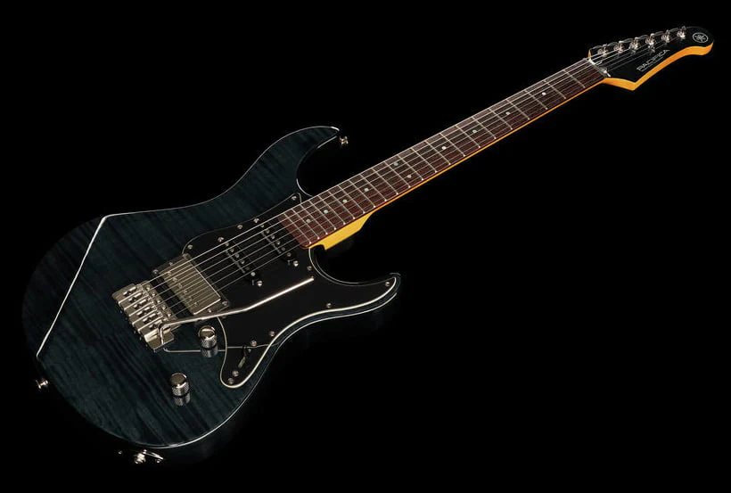 YAMAHA PACIFICA 612VII FM TBL GUITARRA ELECTRICA TRANSLUCENT BLACK - Image 10