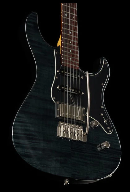 YAMAHA PACIFICA 612VII FM TBL GUITARRA ELECTRICA TRANSLUCENT BLACK - Image 9