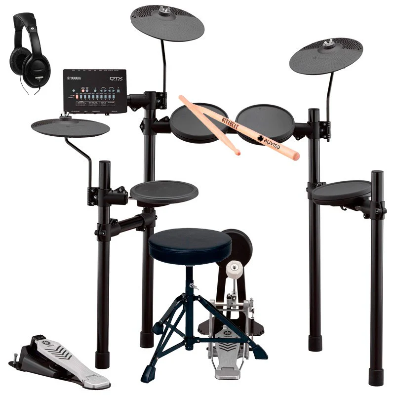 YAMAHA -PACK- DTX452K BATERIA ELECTRONICA + ASIENTO + AURICULARES Y BAQUETAS