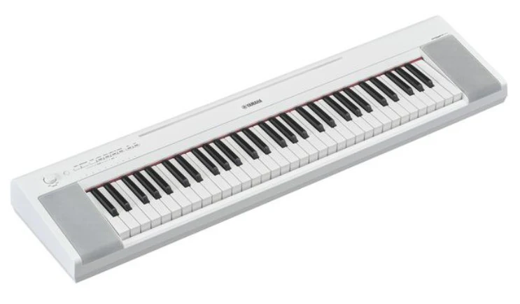 YAMAHA -PACK- NP15WH PIANO DIGITAL PIAGGERO BLANCO + SOPORTE TIJERA Y AURICULARES - Image 5