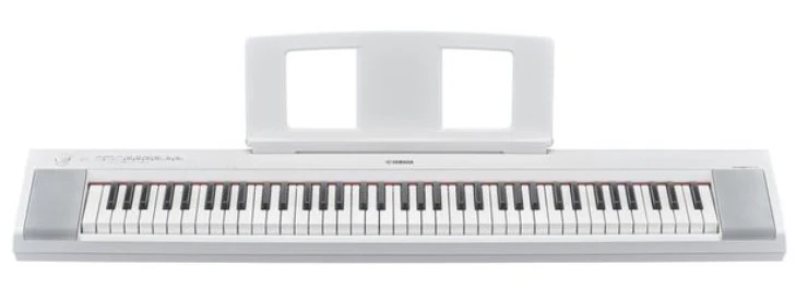YAMAHA -PACK- NP35WH PIANO DIGITAL PIAGGERO BLANCO + SOPORTE TIJERA Y AURICULARES - Image 6