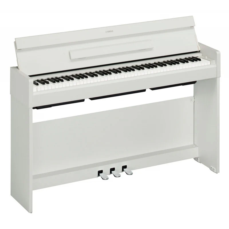 YAMAHA -PACK- YDPS35WH PIANO DIGITAL ARIUS BLANCO + BANQUETA Y AURICULARES - Image 2