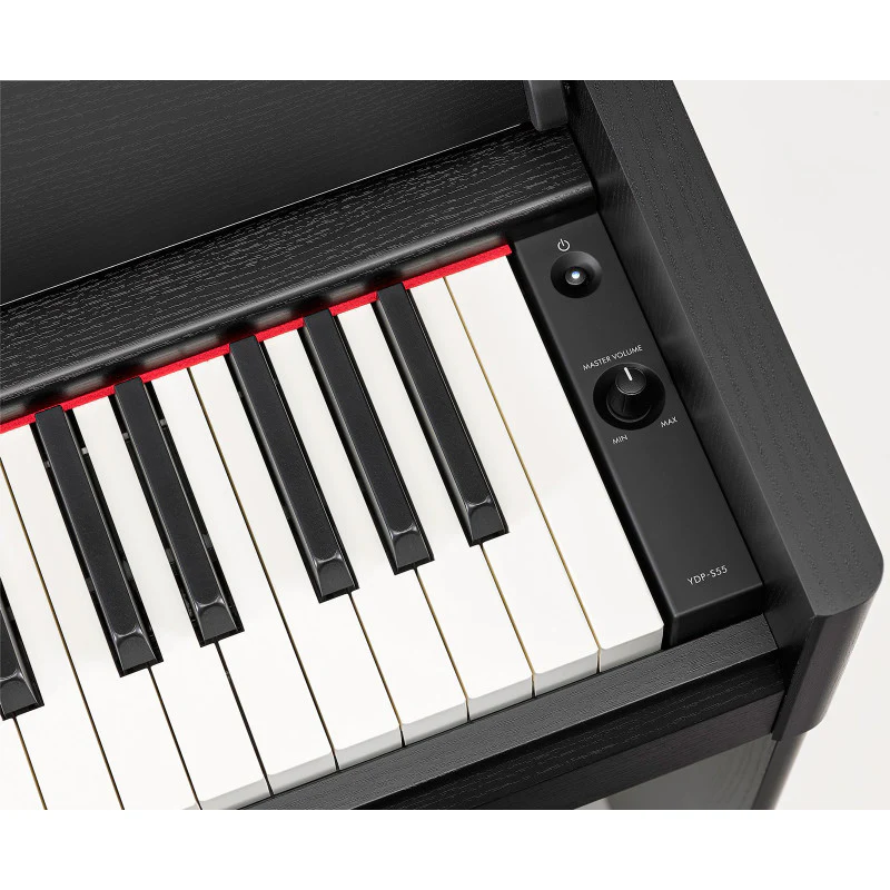 YAMAHA -PACK- YDPS55B PIANO DIGITAL ARIUS NEGRO + BANQUETA Y AURICULARES - Image 7
