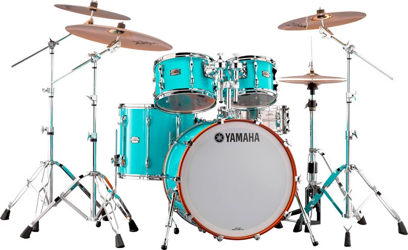 YAMAHA -PACK3- RECORDING CUSTOM SFG RAS1465 BATERIA ACUSTICA SURF GREEN