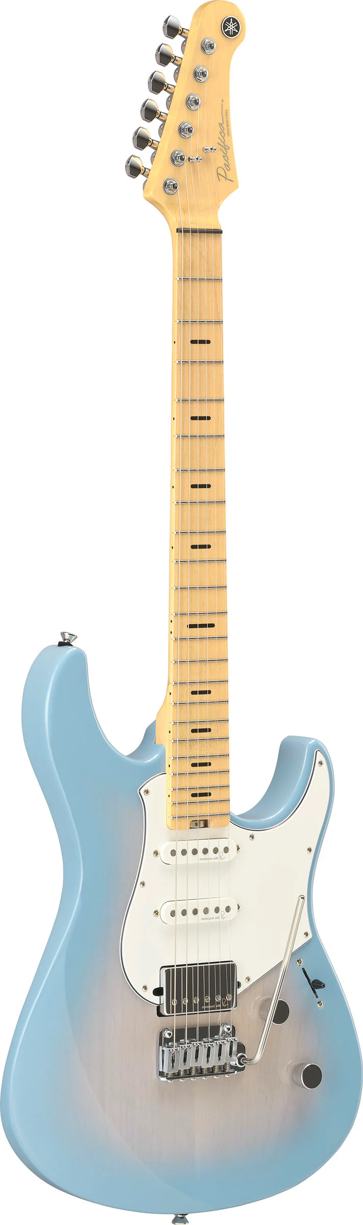 YAMAHA PACP12M BBB PACIFICA PROFESSIONAL MN GUITARRA ELECTRICA BEACH BLUE BURST - Image 2