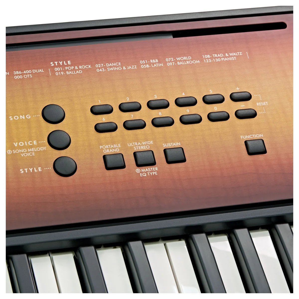 YAMAHA PSR E360 MA TECLADO PORTATIL 61 TECLAS ARCE - Image 10