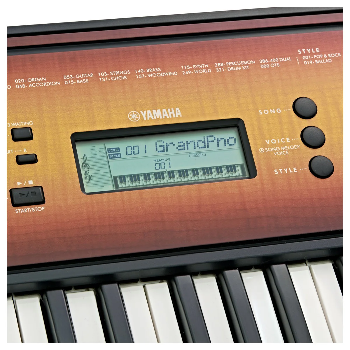 YAMAHA PSR E360 MA TECLADO PORTATIL 61 TECLAS ARCE - Image 9