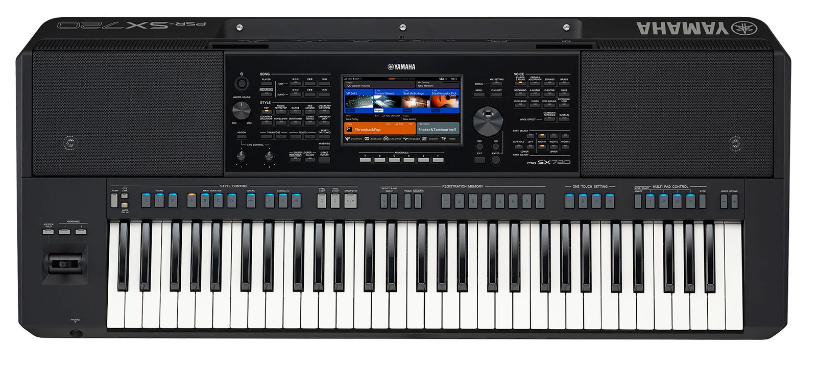 YAMAHA PSR SX720 TECLADO WORKSTATION