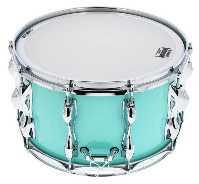 YAMAHA RBS1480 SFG RECORDING CUSTOM CAJA BATERIA 14X8 SURF GREEN - Image 3