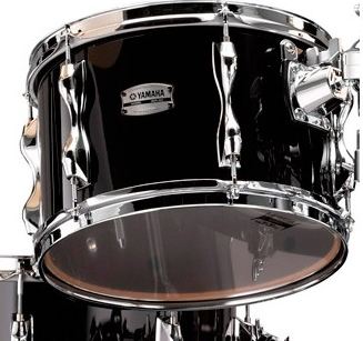 YAMAHA RBT1007SOB RECORDING CUSTOM TOM AEREO 10X7 BATERIA ACUSTICA SOLID BLACK - Image 2
