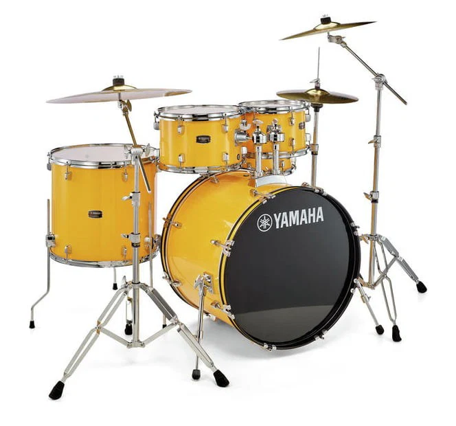 YAMAHA RDP0F5 YL SET RYDEEN BATERIA ACUSTICA CON HERRAJES MELLOW YELLOW - Image 7