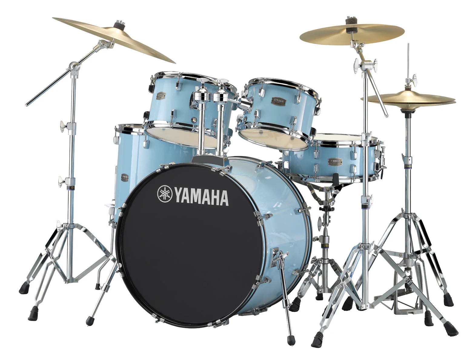 YAMAHA RDP2F5 GPU SET RYDEEN BATERIA ACUSTICA CON HERRAJES GLOSS PALE BLUE