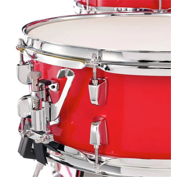 YAMAHA RDP2F5 RD CPSET RYDEEN BATERIA ACUSTICA CON HERRAJES Y PLATOS HOT RED - Image 8