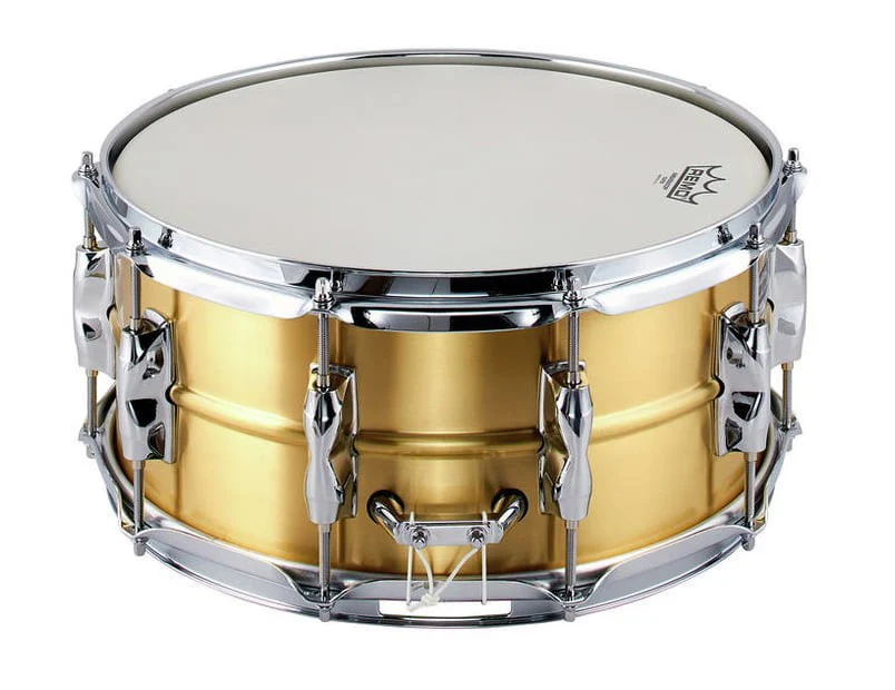 YAMAHA RRS1465 RECORDING CUSTOM CAJA BATERIA 14X6.5 LATON - Image 3