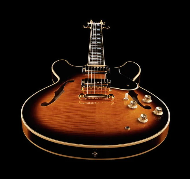 YAMAHA SA2200 BS GUITARRA ELECTRICA HOLLOW BODY BROWN SUNBURST - Image 15