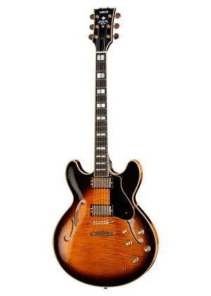 YAMAHA SA2200 BS GUITARRA ELECTRICA HOLLOW BODY BROWN SUNBURST - Image 5