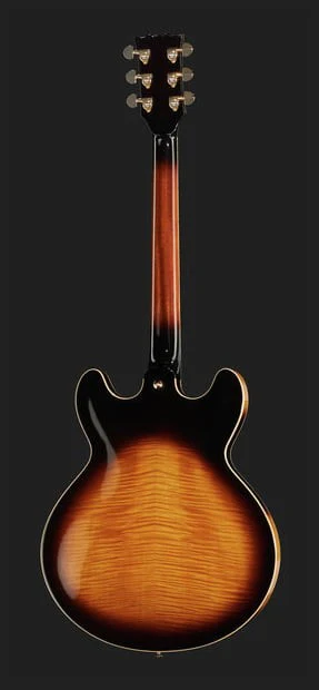 YAMAHA SA2200 BS GUITARRA ELECTRICA HOLLOW BODY BROWN SUNBURST - Image 6