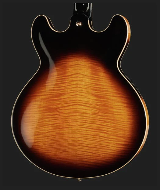 YAMAHA SA2200 BS GUITARRA ELECTRICA HOLLOW BODY BROWN SUNBURST - Image 8