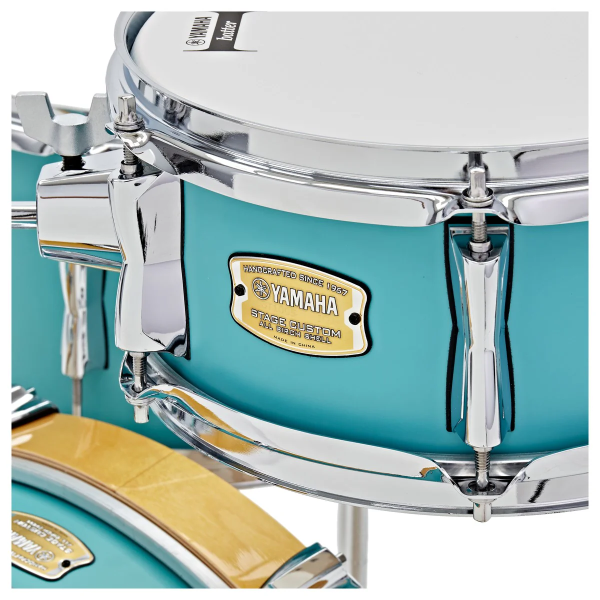 YAMAHA SBP0F4H MSG STAGE CUSTOM BIRCH HIP BATERIA ACUSTICA MATTE SURF GREEN - Image 10