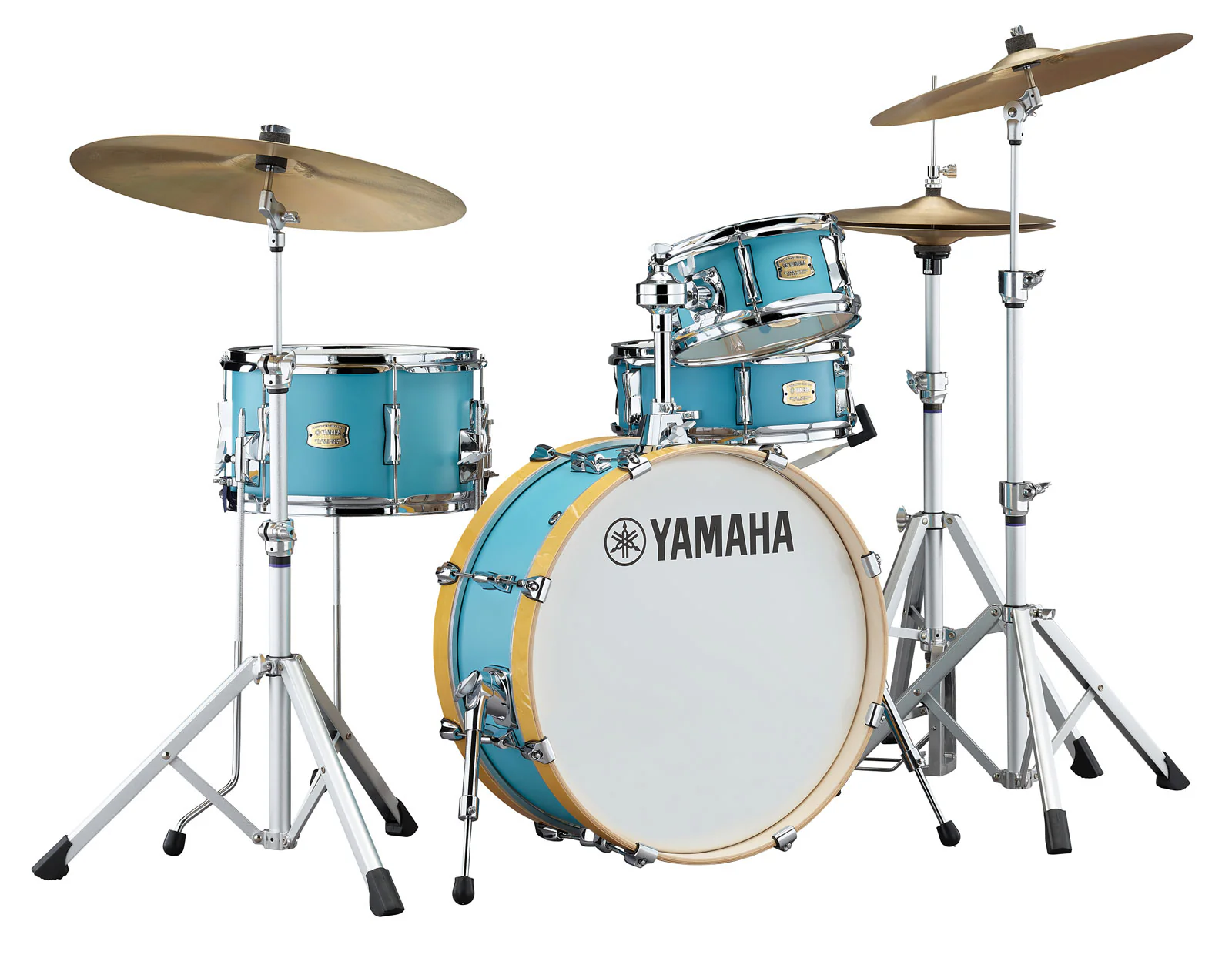 YAMAHA SBP0F4H MSG STAGE CUSTOM BIRCH HIP BATERIA ACUSTICA MATTE SURF GREEN - Image 18