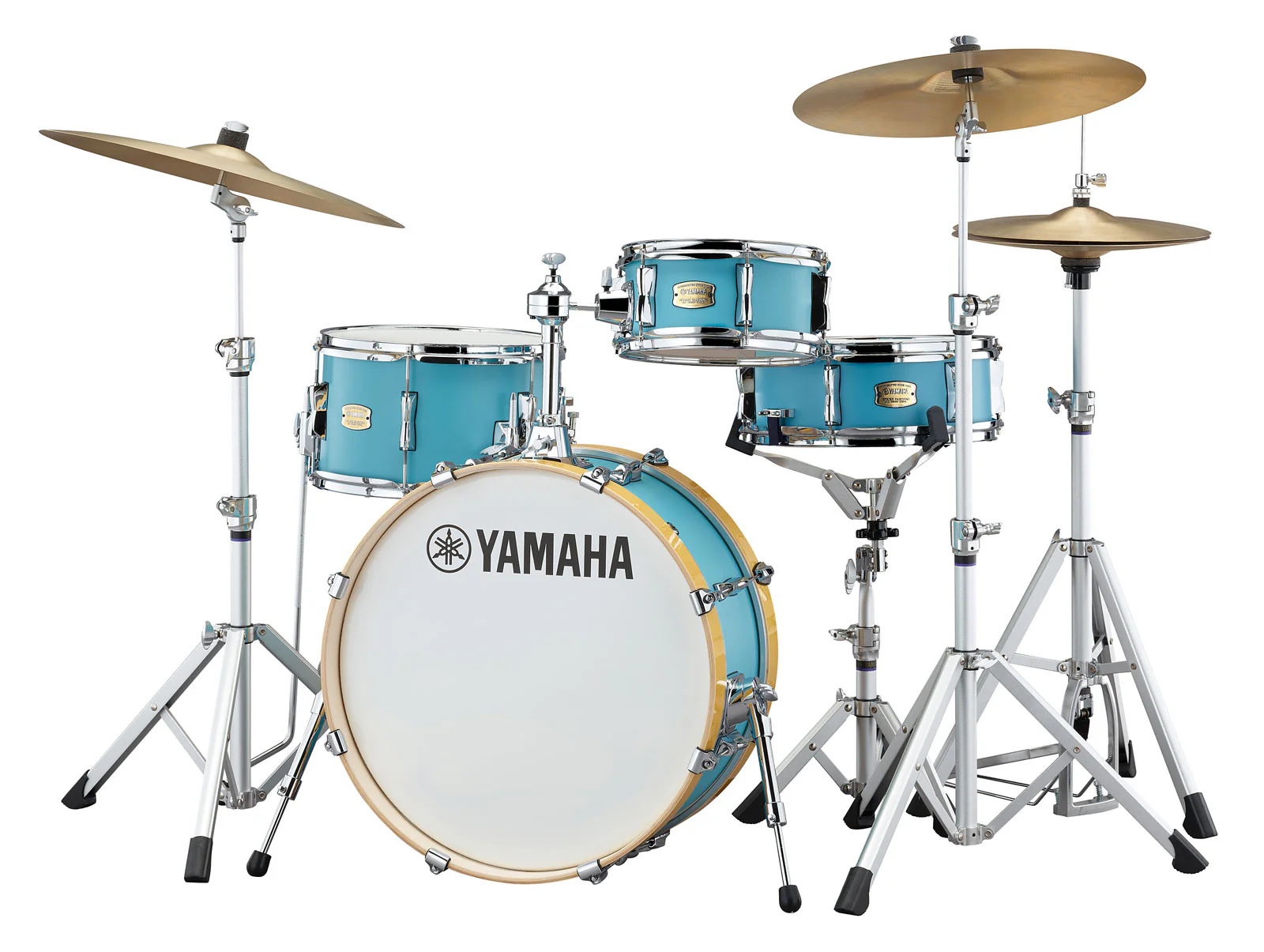 YAMAHA SBP0F4H MSG STAGE CUSTOM BIRCH HIP BATERIA ACUSTICA MATTE SURF GREEN - Image 19