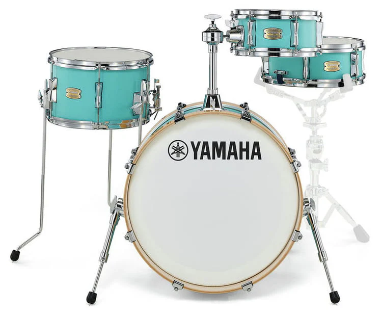 YAMAHA SBP0F4H MSG STAGE CUSTOM BIRCH HIP BATERIA ACUSTICA MATTE SURF GREEN - Image 2