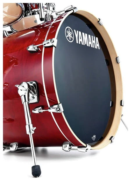 YAMAHA SBP0F5 CR HW780 STAGE CUSTOM BIRCH BATERIA ACUSTICA CON HERRAJES CRANBERRY RED - Image 10