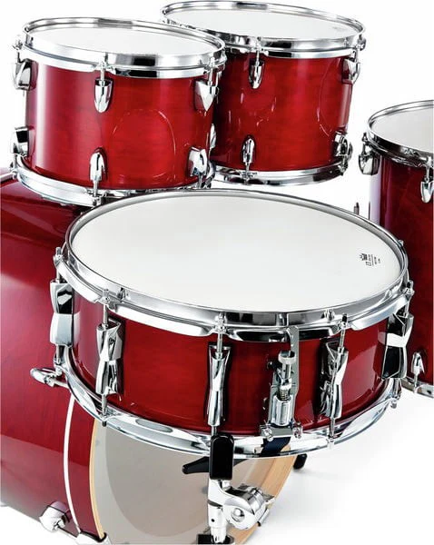 YAMAHA SBP0F5 CR HW780 STAGE CUSTOM BIRCH BATERIA ACUSTICA CON HERRAJES CRANBERRY RED - Image 8