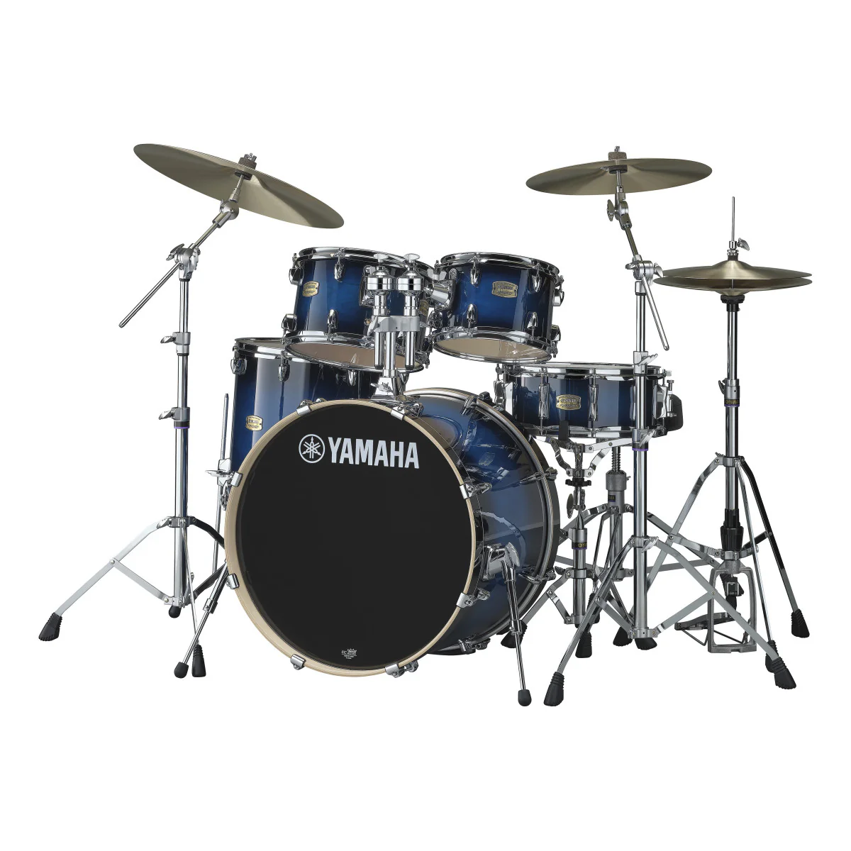 YAMAHA SBP0F5 DUS STAGE CUSTOM BIRCH BATERIA ACUSTICA DEEP BLUE SUNBURST - Image 2