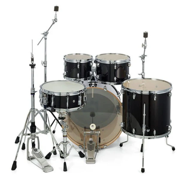 YAMAHA SBP0F5 RB HW780 STAGE CUSTOM BIRCH BATERIA ACUSTICA CON HERRAJES RAVEN BLACK - Image 3