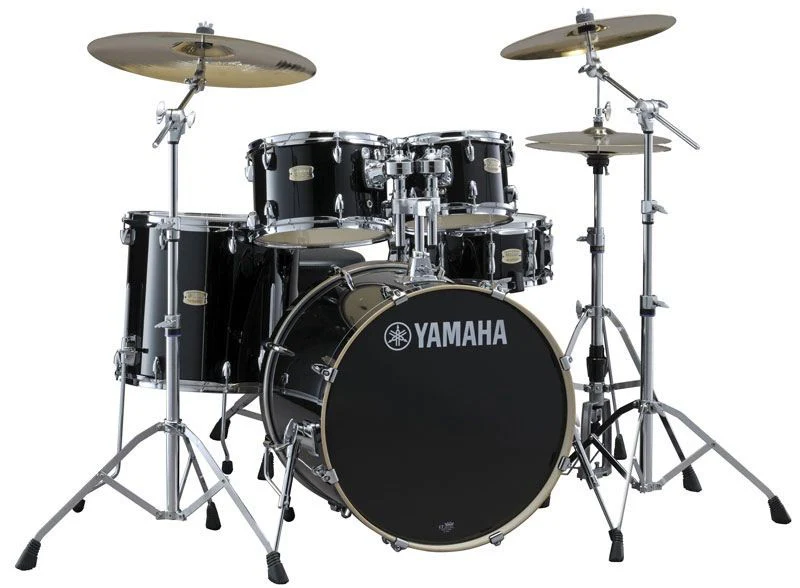 YAMAHA SBP0F5 RB STAGE CUSTOM BIRCH BATERIA ACUSTICA RAVEN BLACK - Image 11
