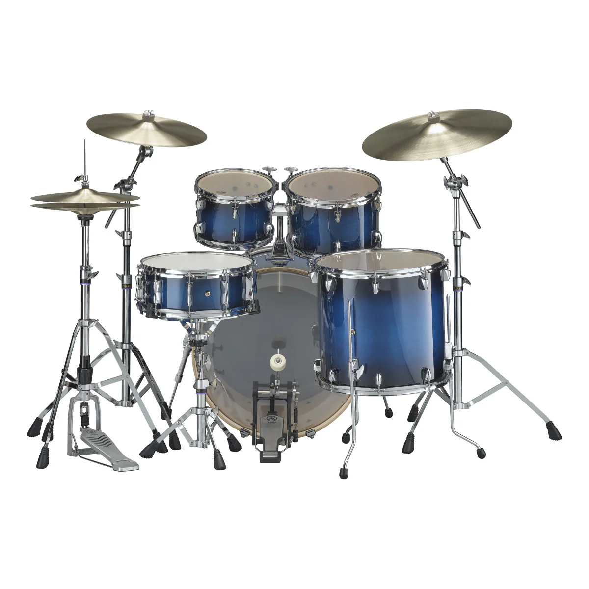YAMAHA SBP2F5 DUS STAGE CUSTOM BIRCH BATERIA ACUSTICA DEEP BLUE SUNBURST - Image 3